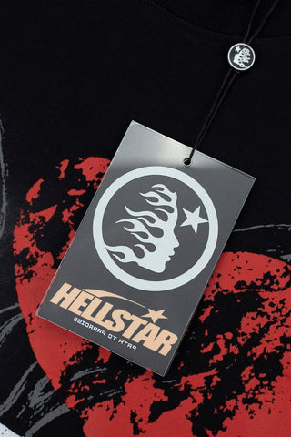Hellstar Studios "I Love NY" Graphic Oversized T-Shirt - Black