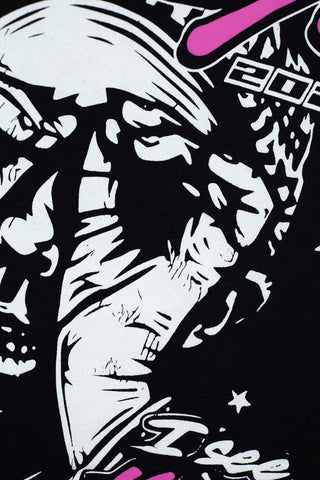 Hellstar Studios "FOR THE SUN" Graphic Oversized T-Shirt - Black