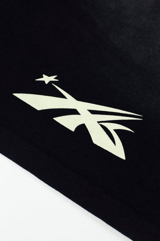 Hellstar Star Flame Face Graphic Oversized T-Shirt