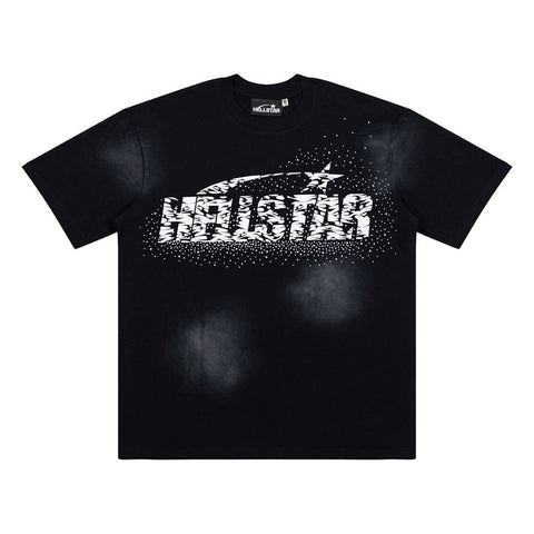 Hellstar Records Camo Graphic Cotton T-Shirt