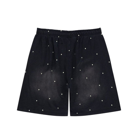 Hellstar Vintage Wash Star Graphic Sweatshorts