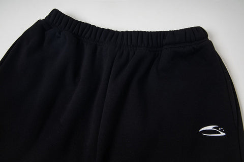 Hellstar High-Quality Vintage Washed Fleece Sweatpants (Black)