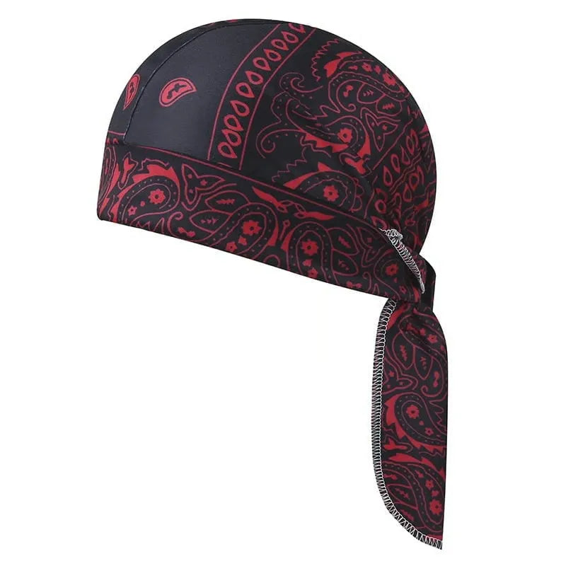 Unisex Paisley Tie-Back Sports Cap (1)