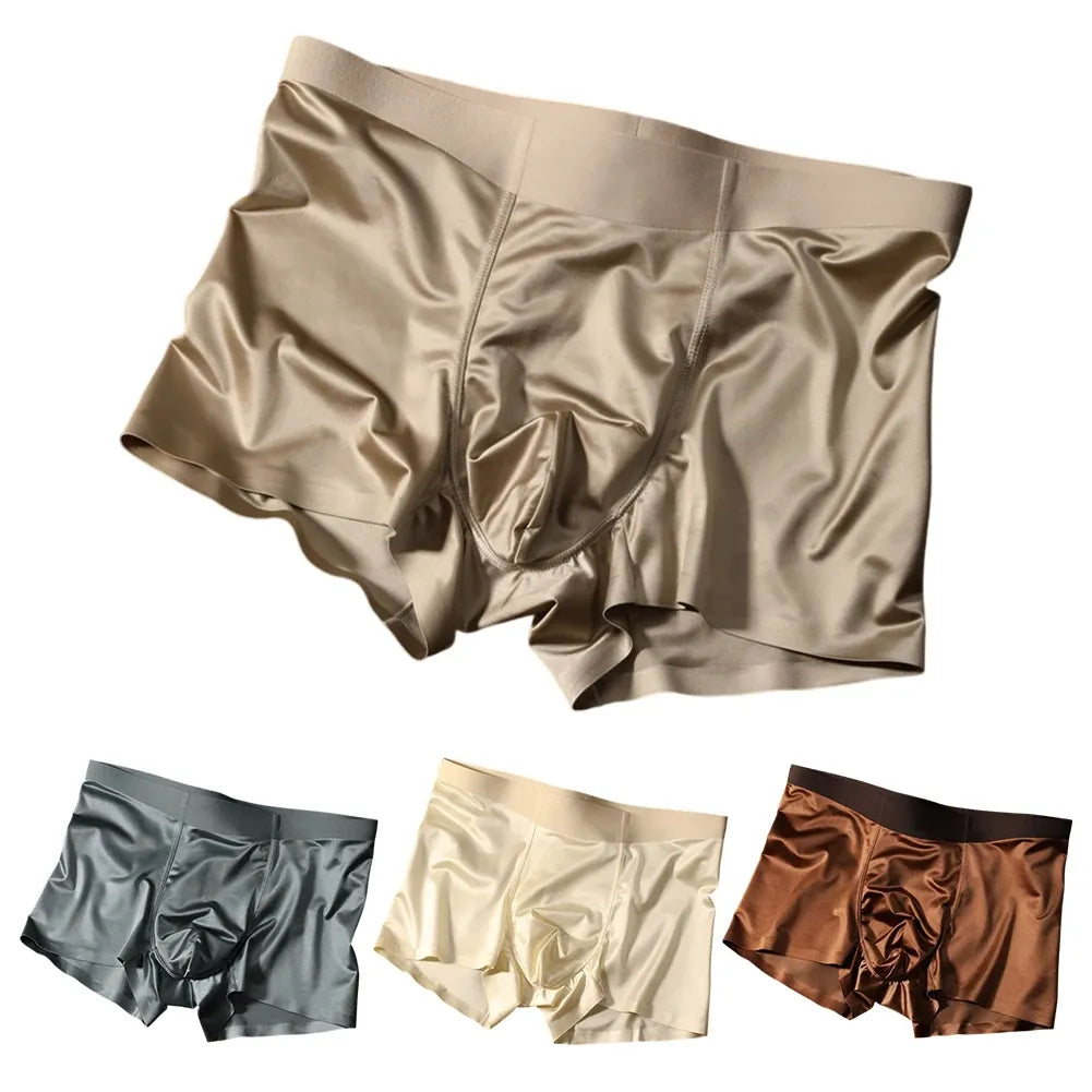 Men’s Silky Soft Stretch Boxer Briefs (4)