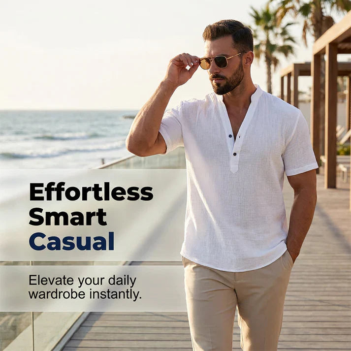 Men's Henley Beach Shirt