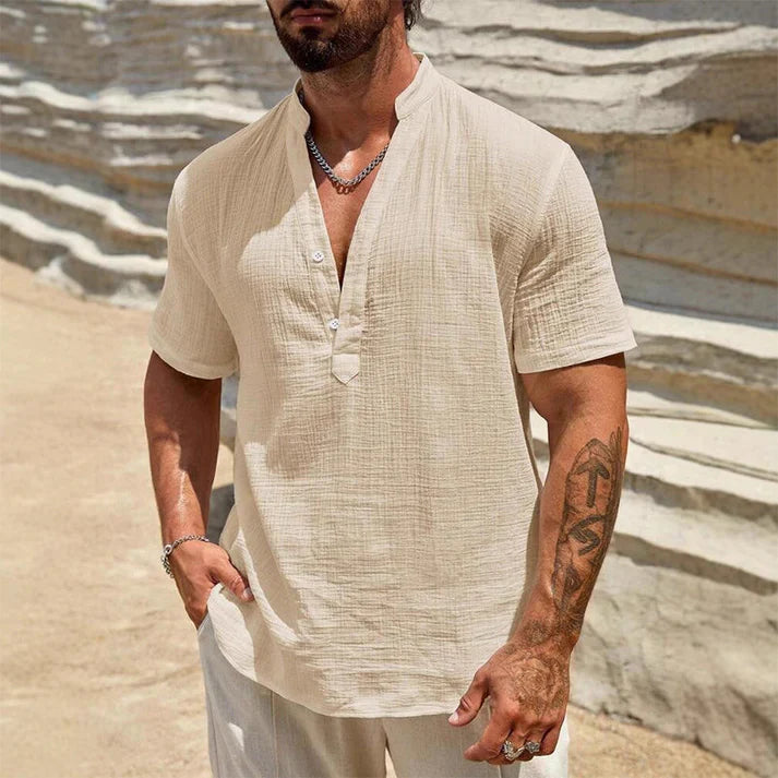 Men's Henley Beach Shirt