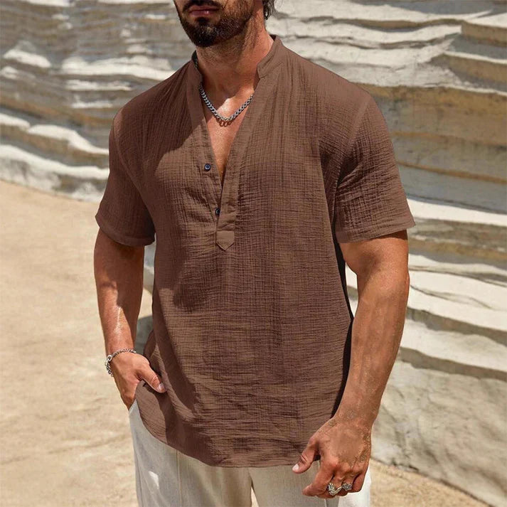 Men's Henley Beach Shirt