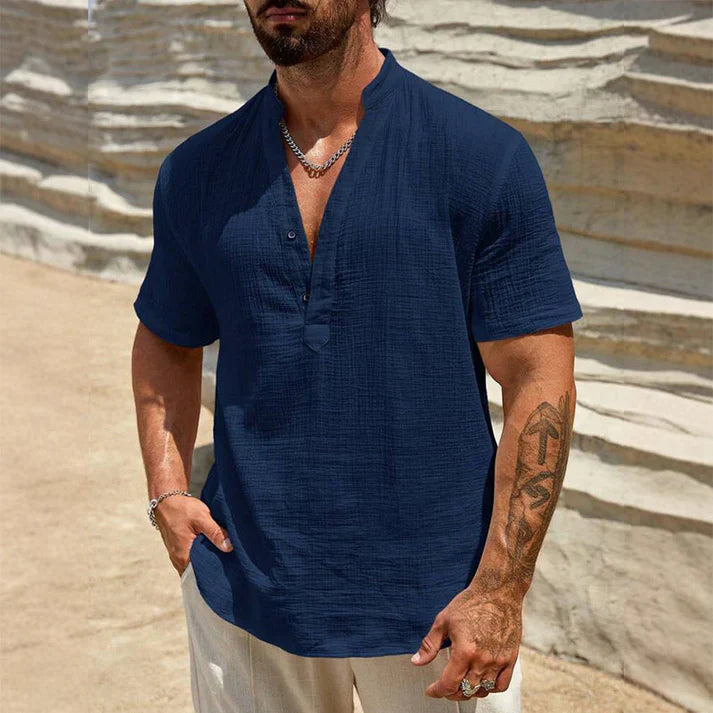 Men's Henley Beach Shirt