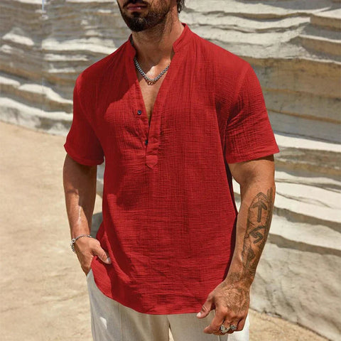Men's Henley Beach Shirt